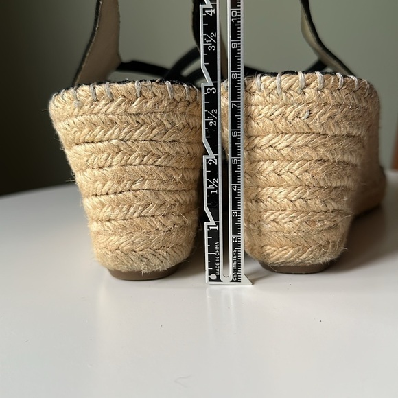ABEO Delano Metatarsal Wedge Espadrille Sandals Leather Sling Back Open Toe *9N - Picture 11 of 13